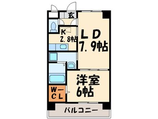 スカイウイングの物件間取画像